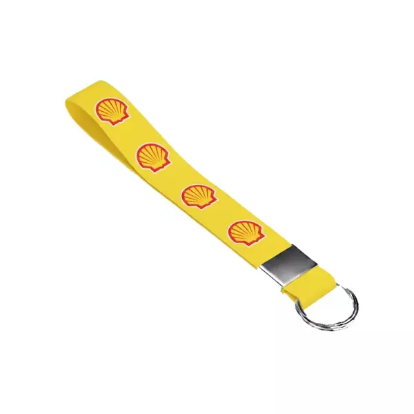 Chaveiro com Fita em Tecido Personalizado 