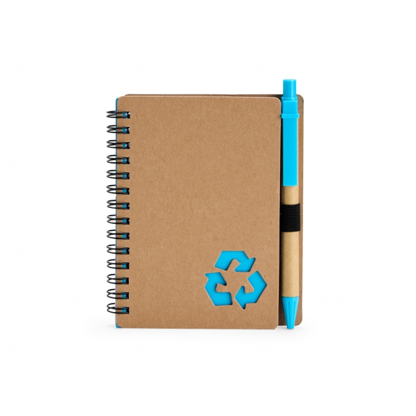 Caderno Ecológico com Caneta Personalizado 