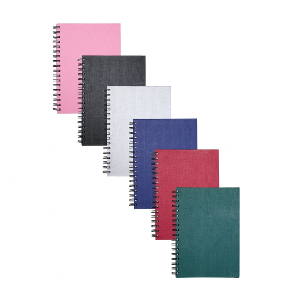 Caderno Personalizado com Capa Dura em Linho