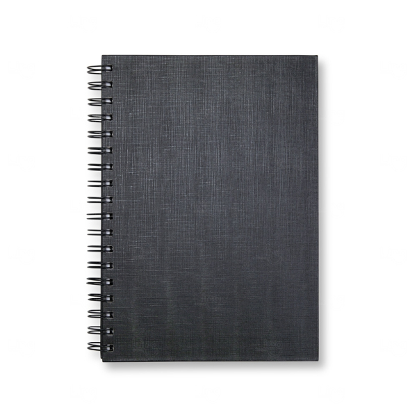 Caderno Personalizado com Capa Dura em Linho 