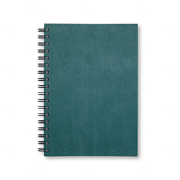 Caderno Personalizado com Capa Dura em Linho 
