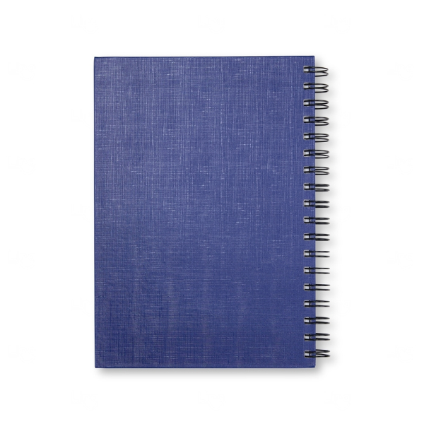 Caderno Personalizado com Capa Dura em Linho 