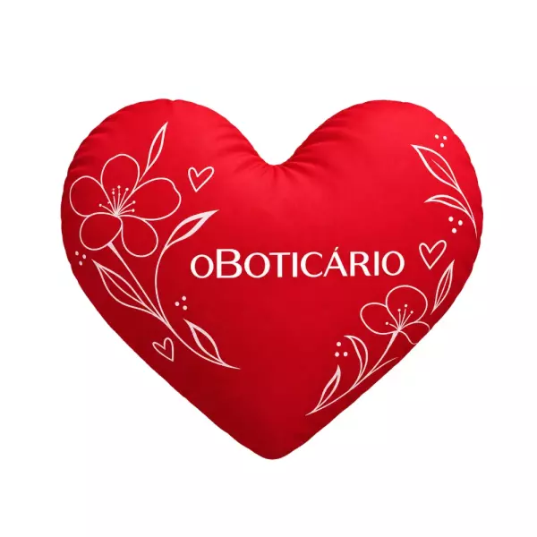 Almofada Coração Personalizada - 37x30 cm 