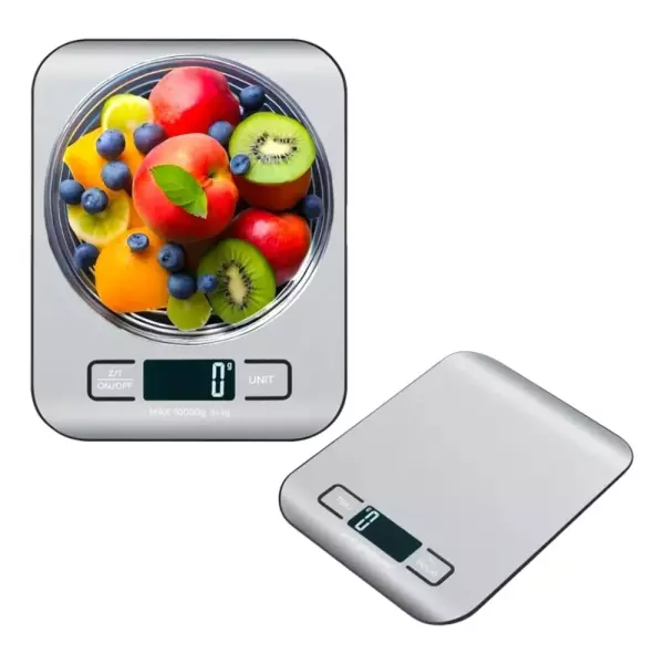 Balança Digital Inox para Alimentos até 10kg Personalizada