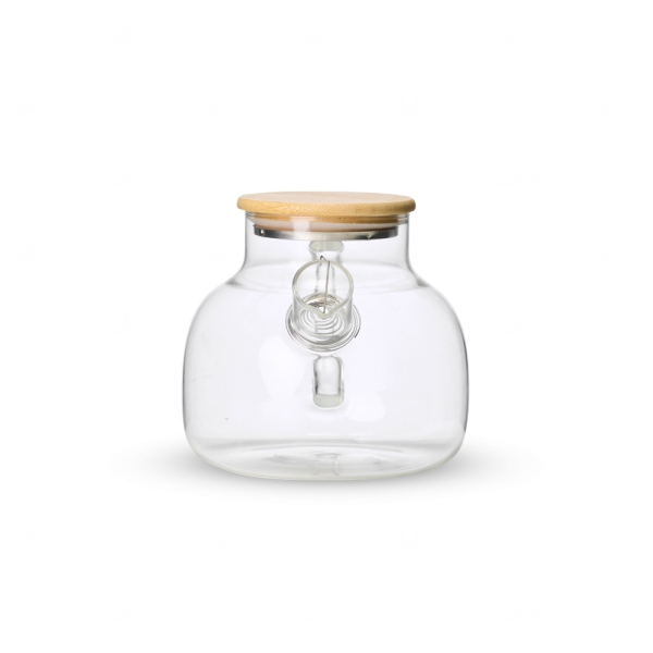 Chaleira de Vidro com Infusor Personalizada - 1 Litro 