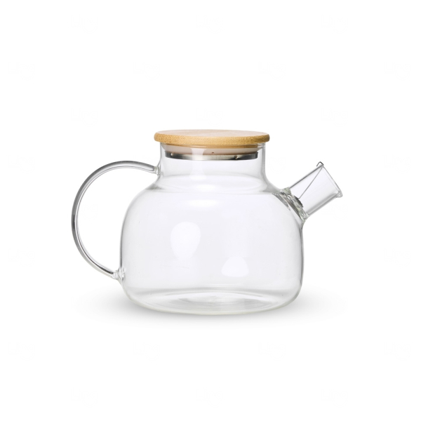 Chaleira de Vidro com Infusor Personalizada - 1 Litro 