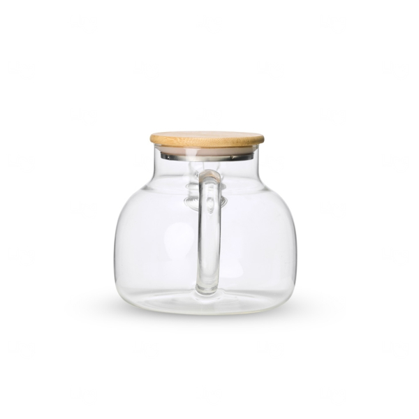 Chaleira de Vidro com Infusor Personalizada - 1 Litro 