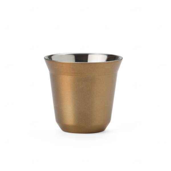 Copo Inox Parede Dupla Personalizado - 80ml 