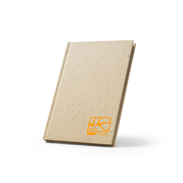 Caderno A5 Ecológico de capa dura Personalizado - 14,5 x 20,5 cm 