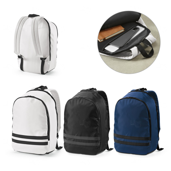 Mochila com Faixa Refletiva Personalizada - 18L