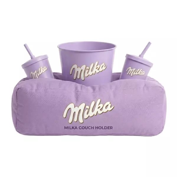 Almofada para Pipoca com Copos e Balde Personalizada 