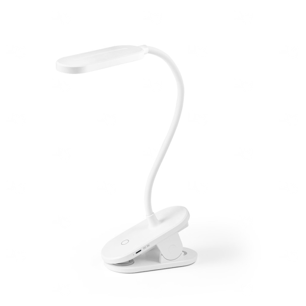 Luminária Portátil com Clip Personalizada - 3 Níveis de Luz 
