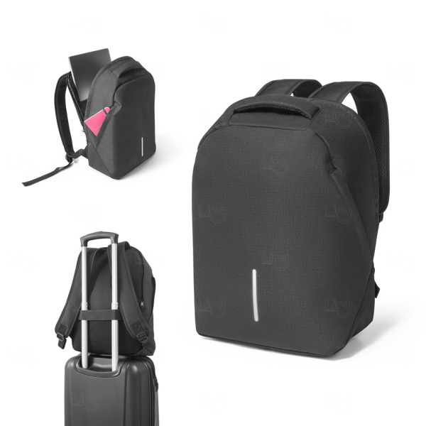 Mochila Antifurto para Notebook 15.6" Personalizada - 17L