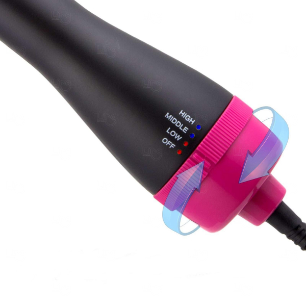 Escova Secadora 3 em 1 Profissional para Cabelos Personalizada 