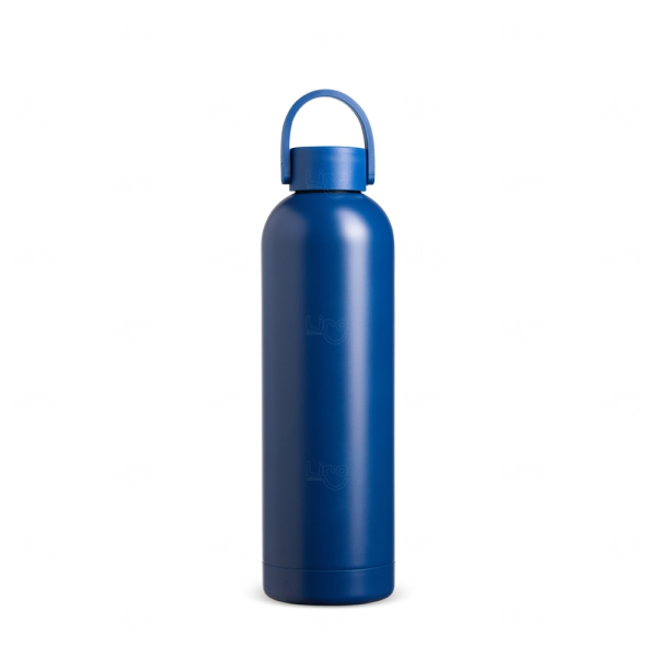 Garrafa Térmica Inox com Alça Emborrachada Personalizada - 750ml 