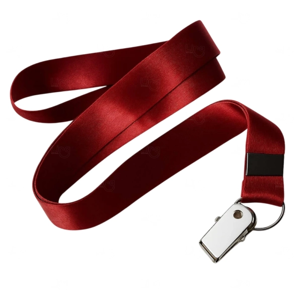 Cordão para Crachá com Jacaré Personalizado - 2 x 85 cm 