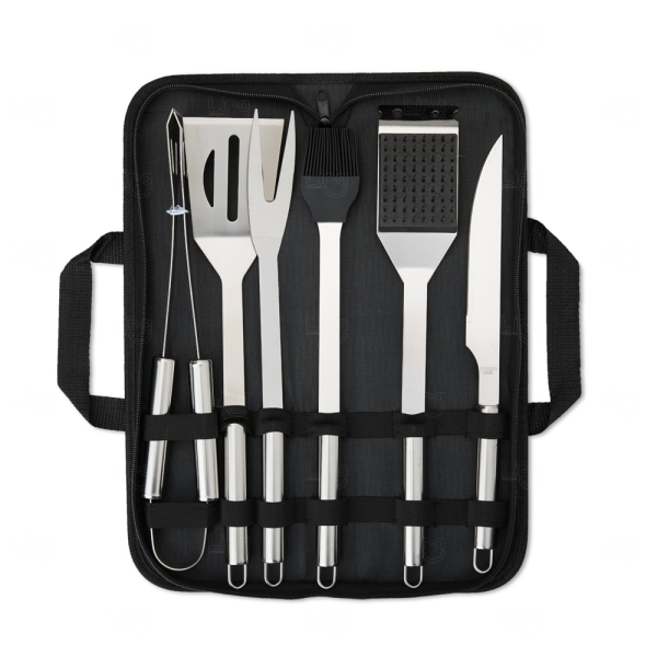 Kit Churrasco Personalizado com 6 Peças