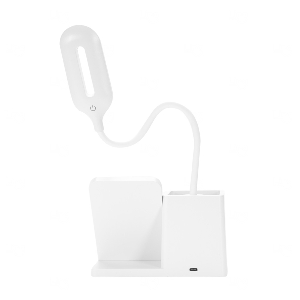 Luminária Porta-Caneta  c/ Carregamento por Indução Personalizada 