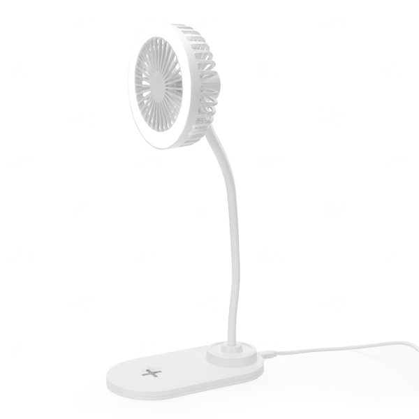 Ventilador c/ Luminária e Carregamento por Indução Personalizado 