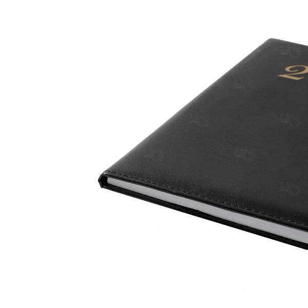 Agenda Semanal 2026 com Fecho Magnético Personalizada - 21x15cm 