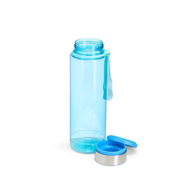 Garrafa Plástica 950 ml com Porta‑Comprimidos Personalizada 