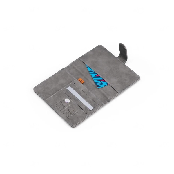 Porta-passaporte Couro Sintético e Fecho Imantado Personalizado 