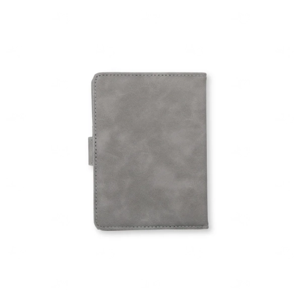 Porta-passaporte Couro Sintético e Fecho Imantado Personalizado 