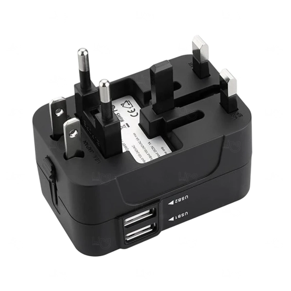 Adaptador Universal de Tomada com Tipo-C Personalizado 
