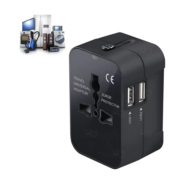 Adaptador Universal de Tomada com Tipo-C Personalizado 