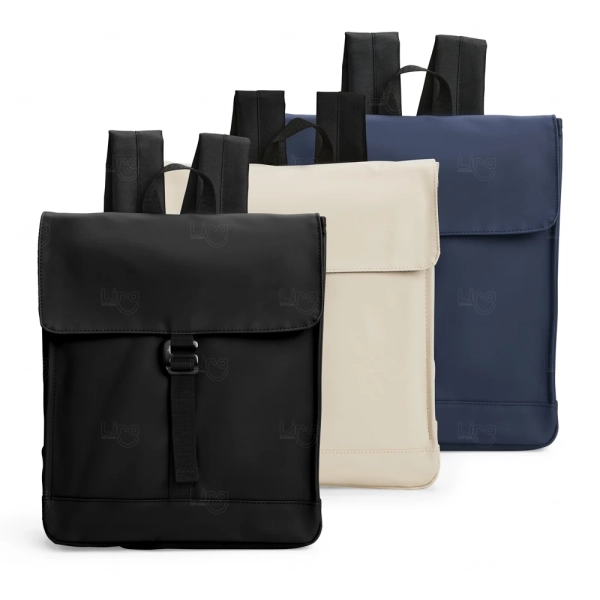 Mochila em Couro Sintético 16L Personalizada 