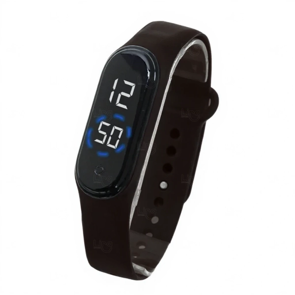 Relógio Pulseira Digital Led Personalizado