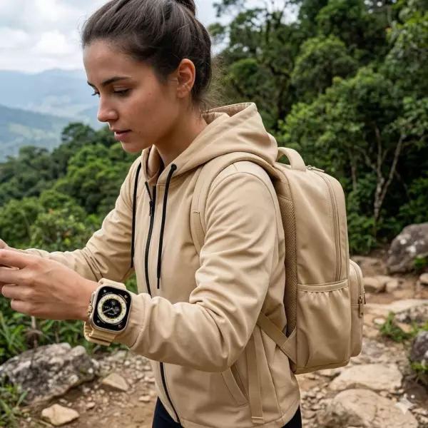 Kit Online Personalizado - Jaqueta, Smartwatch e Mochila