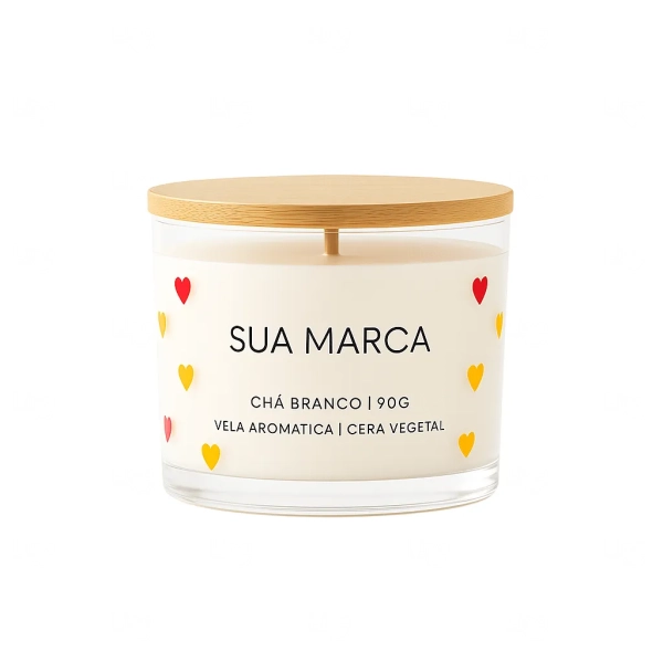 Vela Aromática 90g Personalizada 