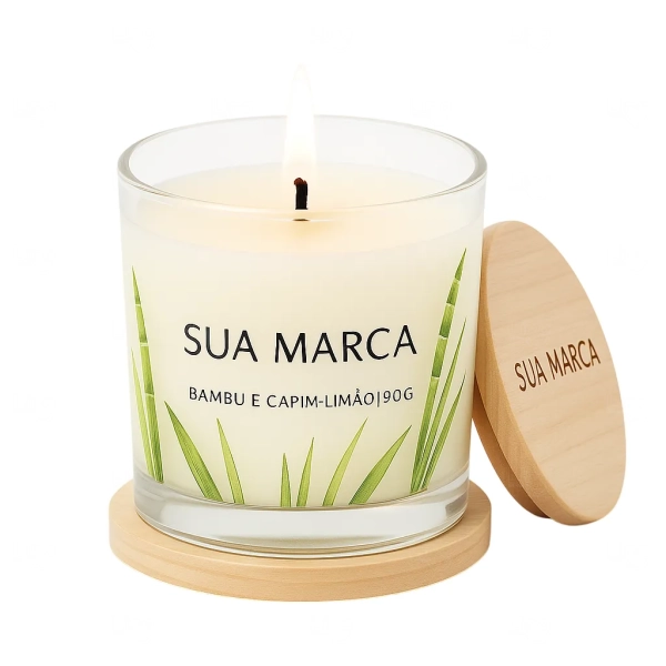 Vela Aromática 90g Personalizada