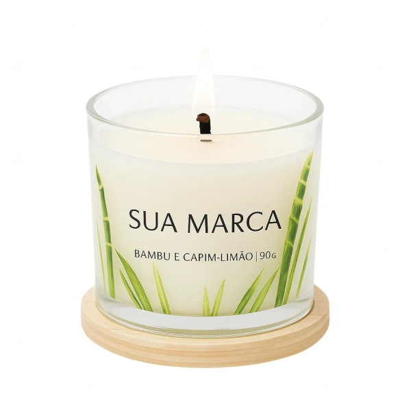 Vela Aromática 90g Personalizada 