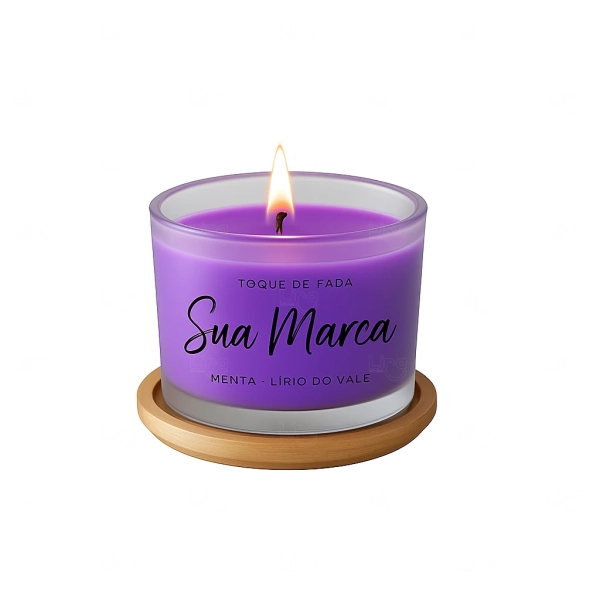 Vela Aromática 90g Personalizada 