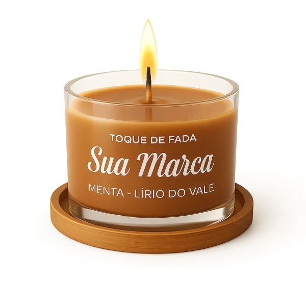 Vela Aromática 90g Personalizada 