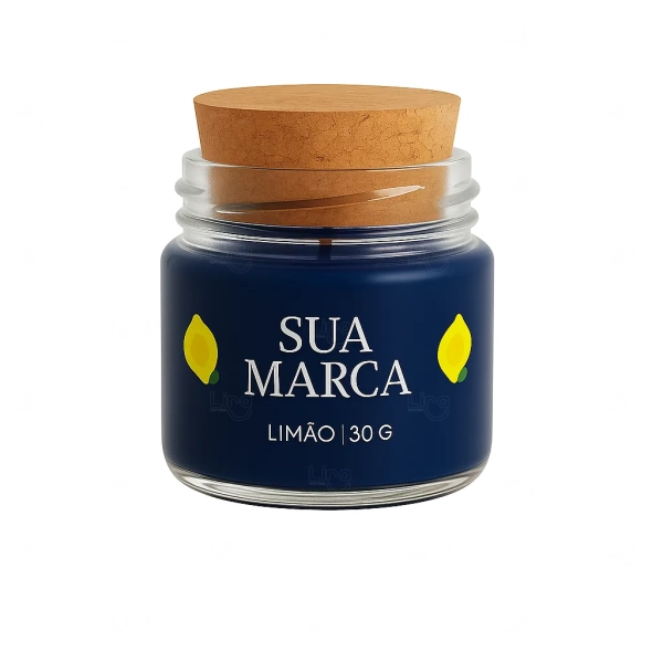 Vela Aromática 30g Personalizada 