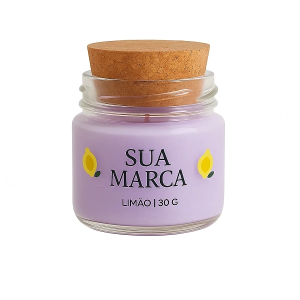 Vela Aromática 30g Personalizada 