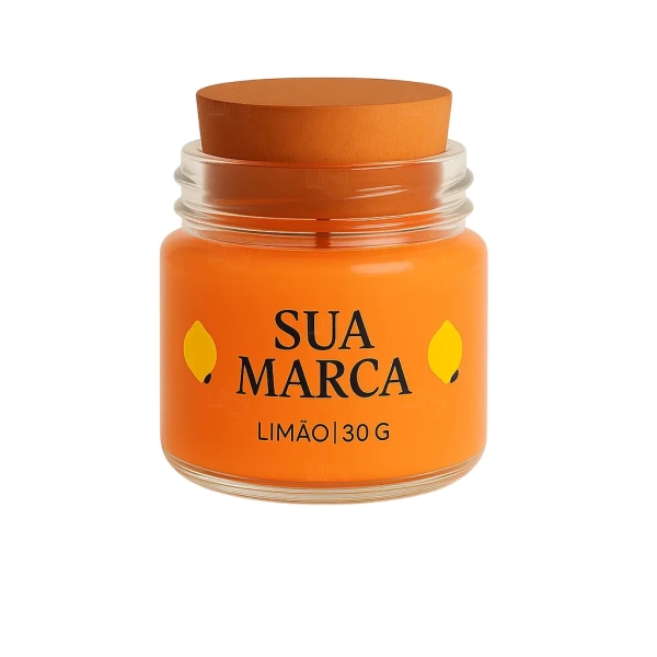 Vela Aromática 30g Personalizada 