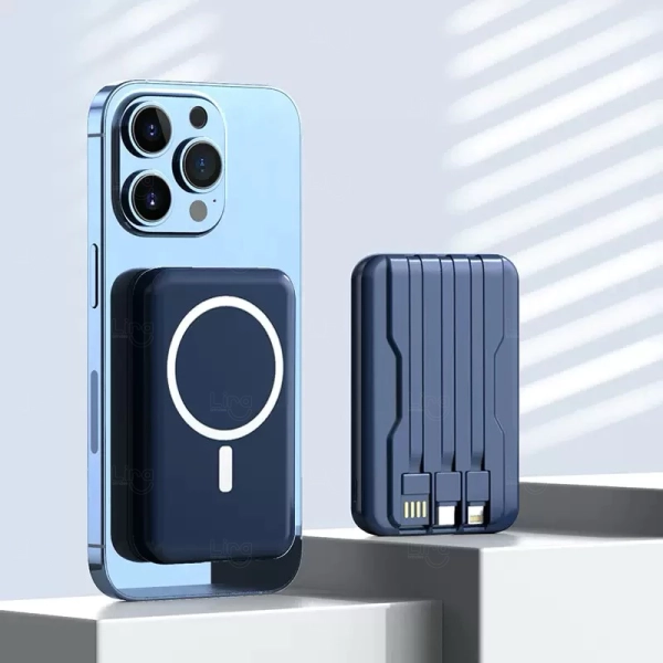 Power Bank 10000mAh por Indução Personalizado 