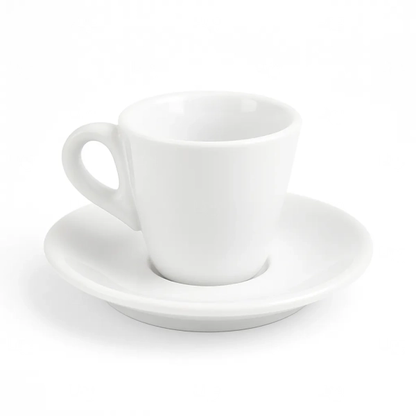 Xícara de Cerâmica com Pires 70ml Personalizada