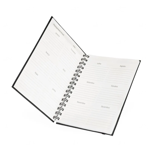 Planner Anual Espiral Personalizado 