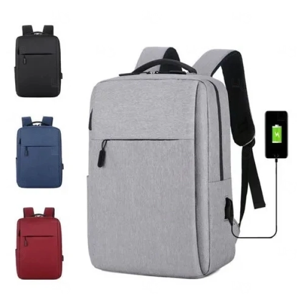 Mochila Notebook com Saída USB Personalizada