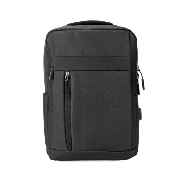Mochila Nylon Oxford 14L Personalizada Preto