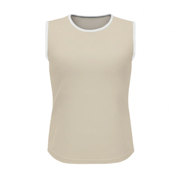 Camiseta Abadá de Carnaval Dry Fit Personalizada Bege