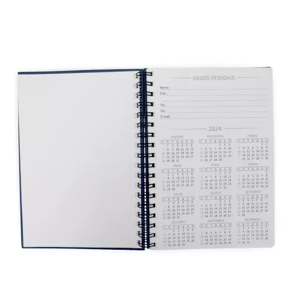 Caderno Capa Cromato Personalizado - 23,2 x 16,5 cm 