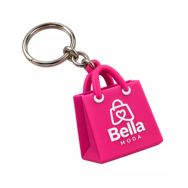Chaveiro 3D Emborrachado Personalizado 