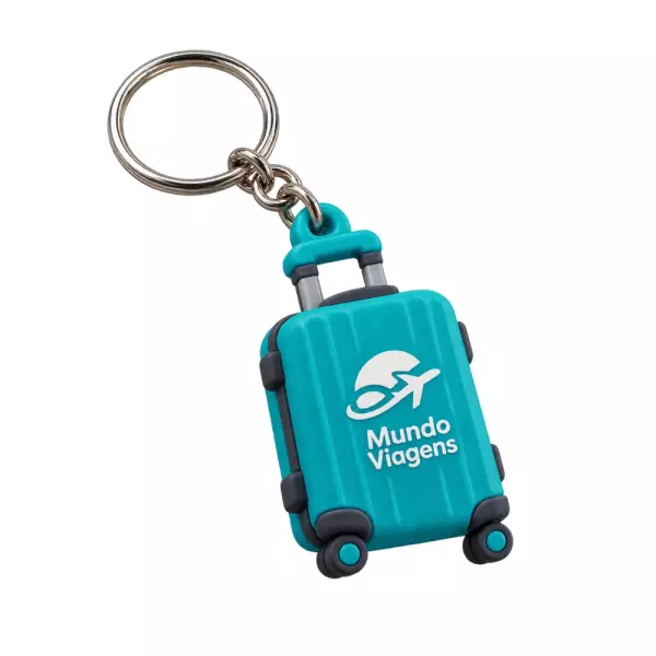 Chaveiro 3D Emborrachado Personalizado 
