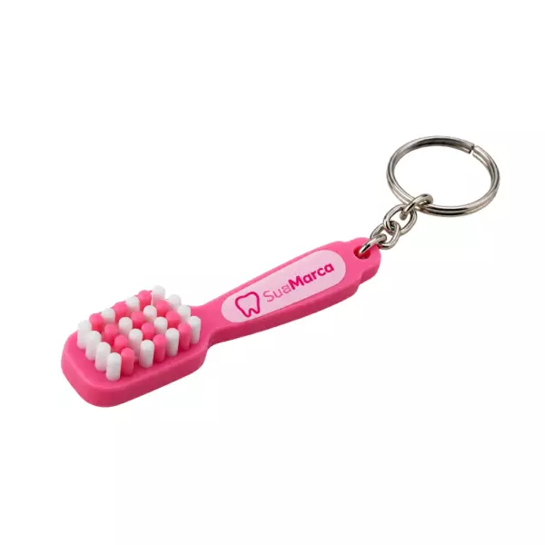 Chaveiro 3D Emborrachado Personalizado 